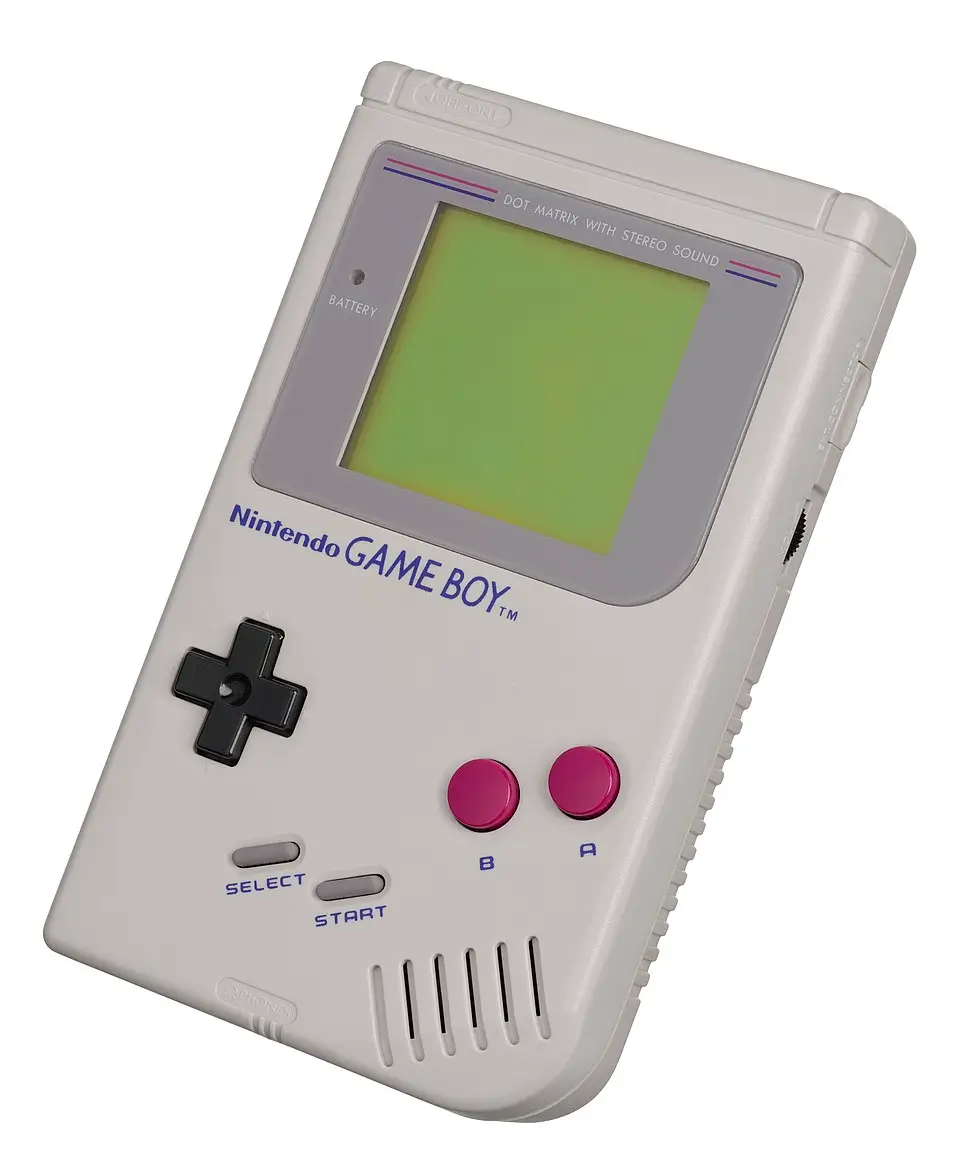 Nintendo Game Boy Repair – original DMG handheld angled view