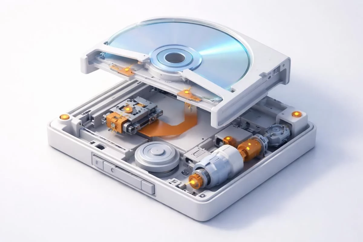 PSP UMD drive components and common failure points