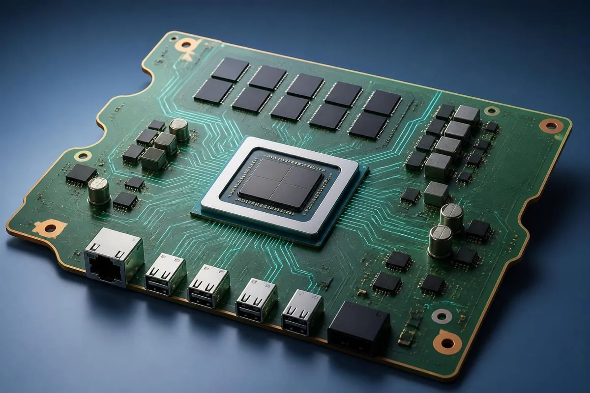 PS5 motherboard component layout