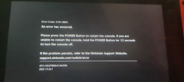 Nintendo Switch Authentication Failed 1.001 : r/RogueCompany